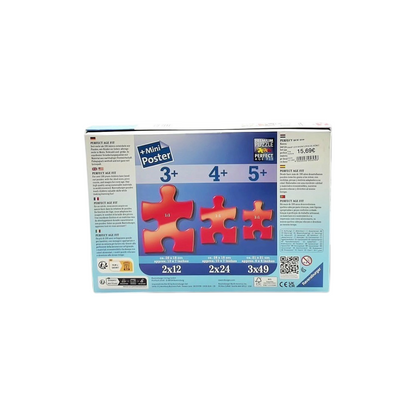 Puzzle - Les aventures de Sonic - 3x49 pièces