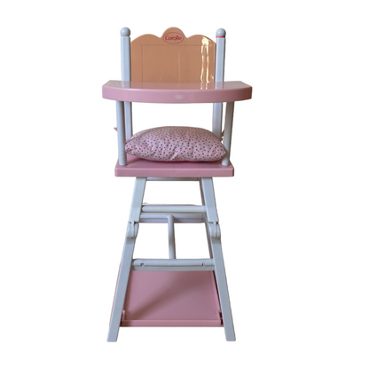 Corolle - Chaise haute - Rose et orangée