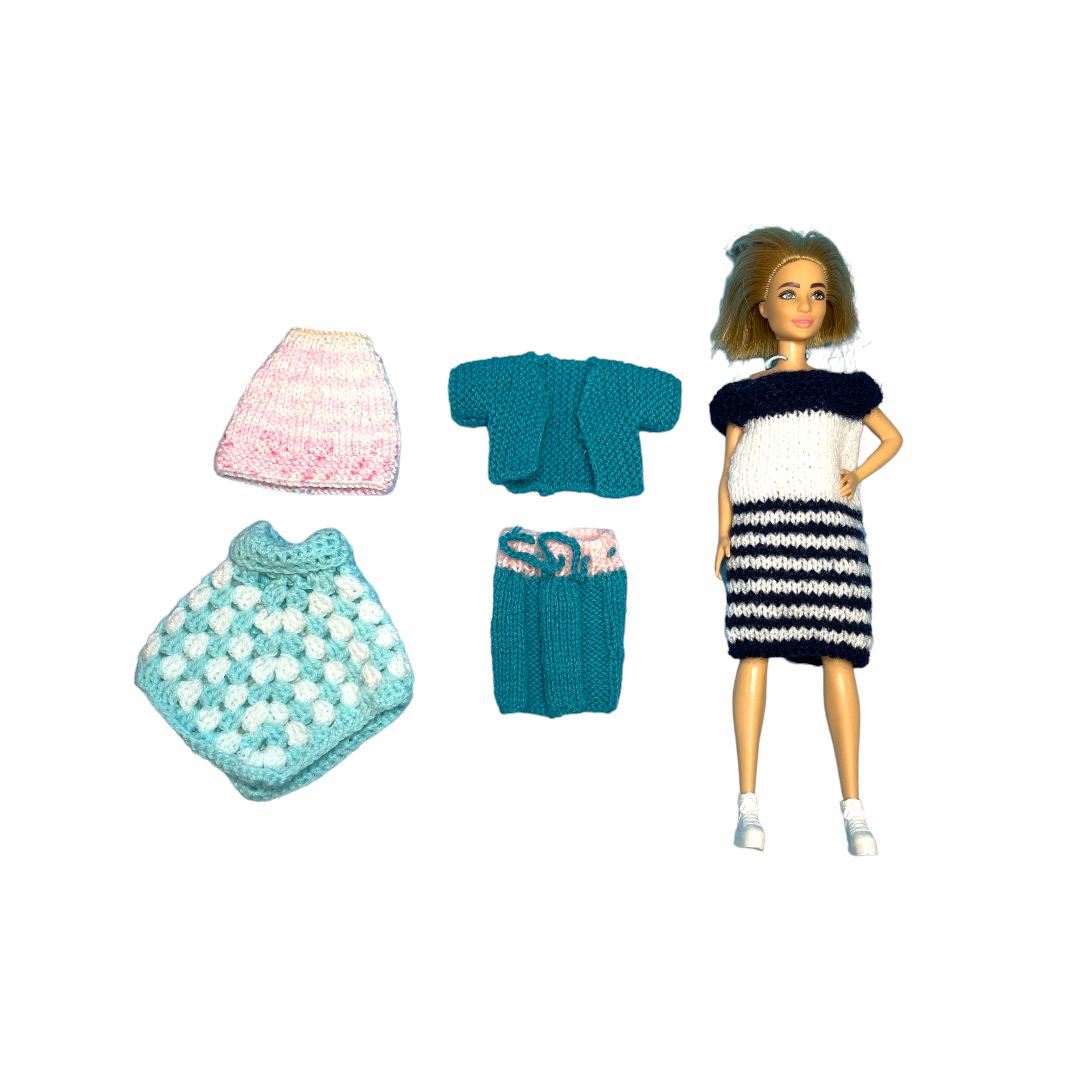 Barbie - Kit 3 tenues