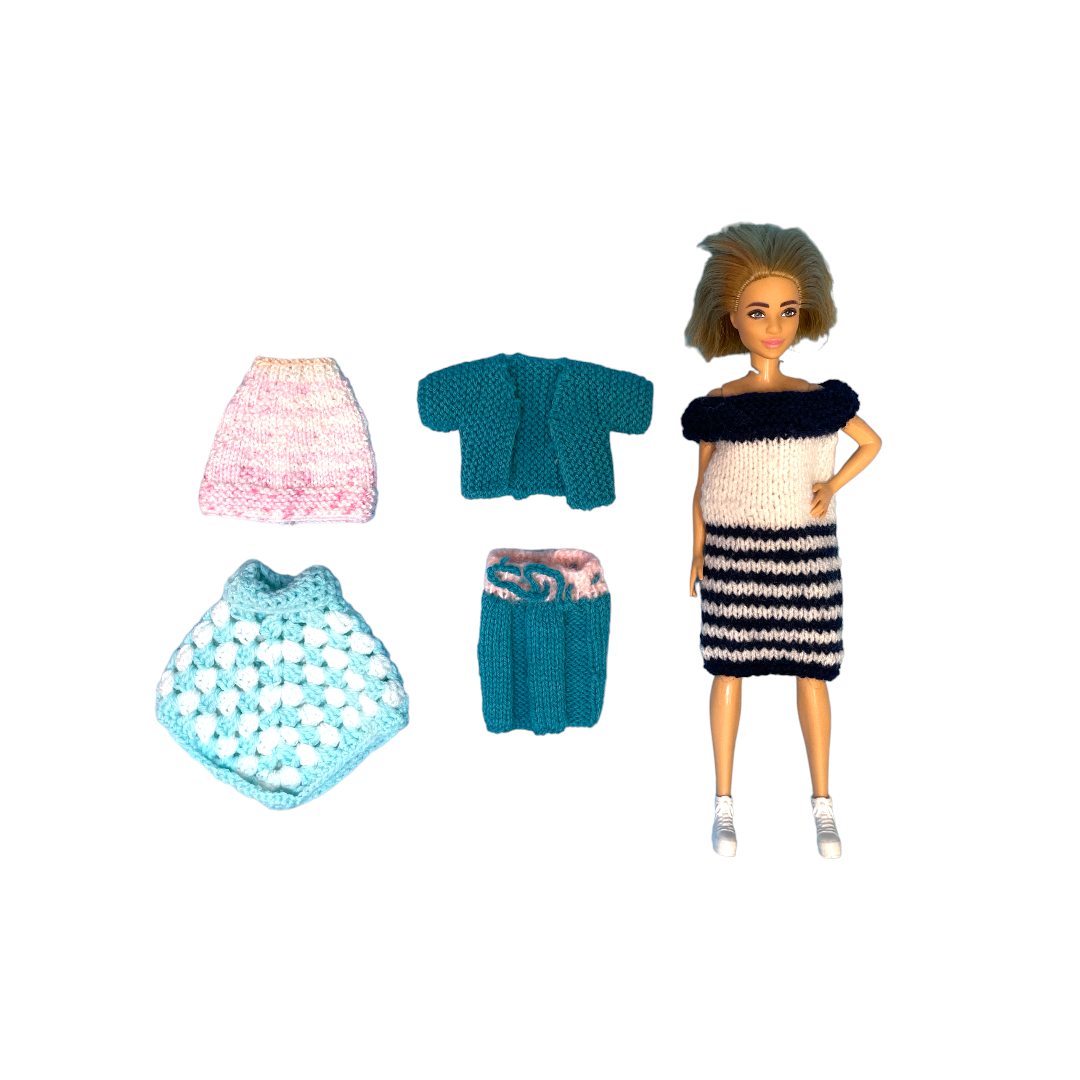 Barbie - Kit 3 tenues