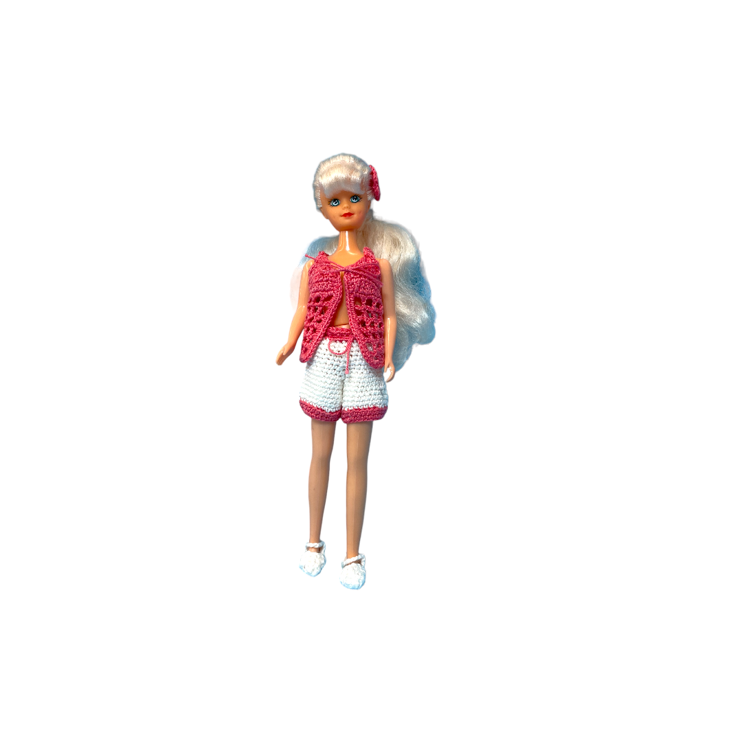 Barbie - Short et gilet