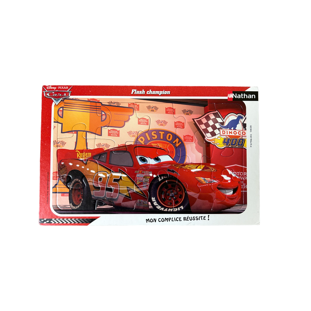 Puzzle cadre Disney - Cars - 15 pièces