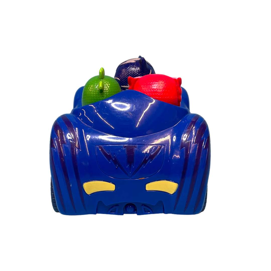 PJ Masks - Véhicule bleu Catboy- 3 figurines