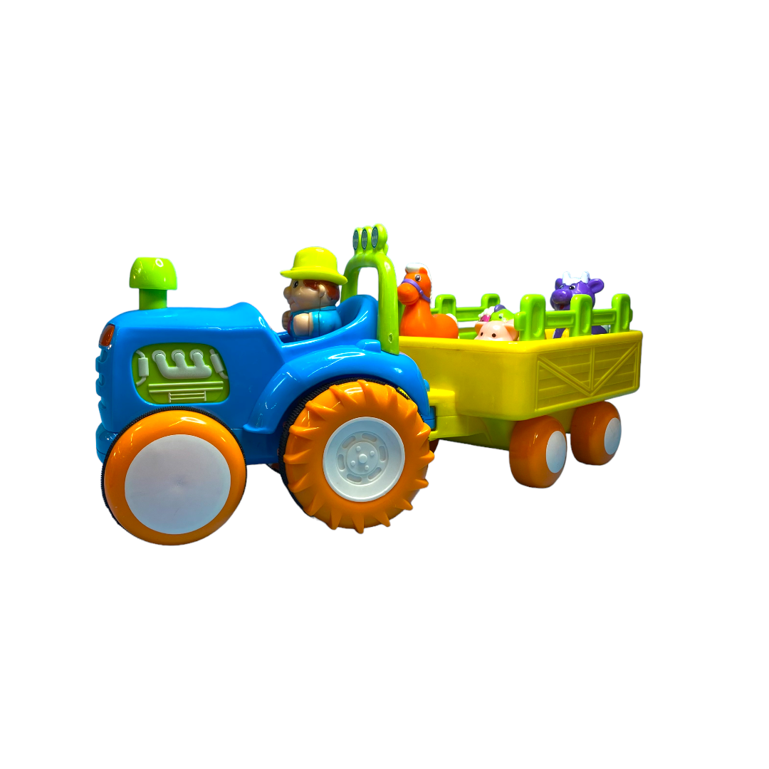 Camion tracteur et ses animaux de la ferme