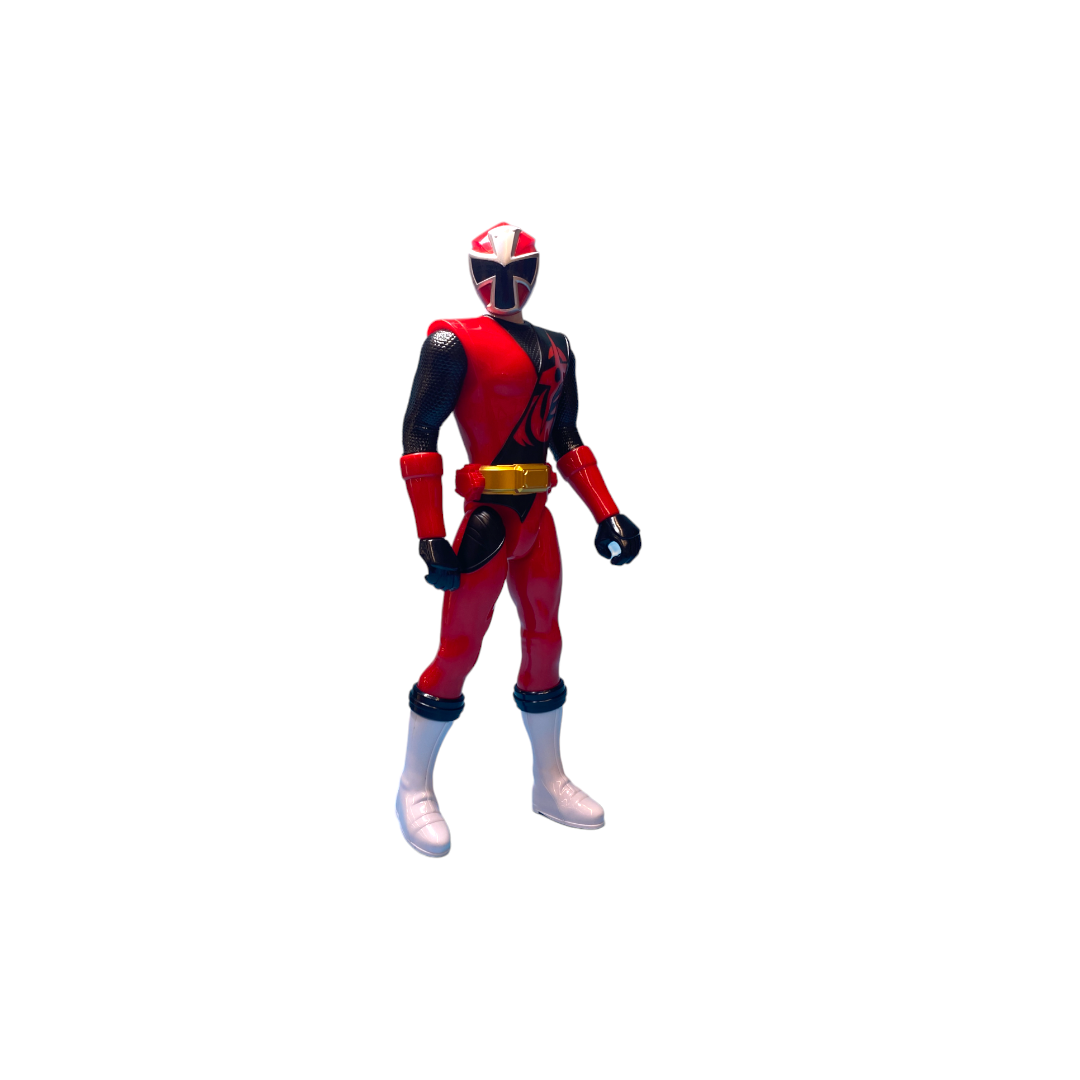 Bandai - Figurine Power Ranger - Ninja rouge