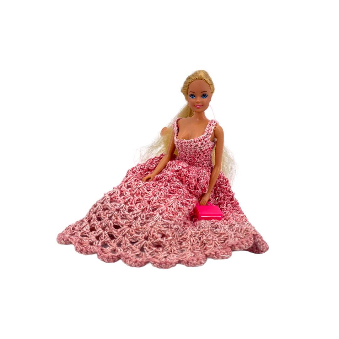Barbie Robe de soirée Mattel - Barbie d'occasion Revaltoys
