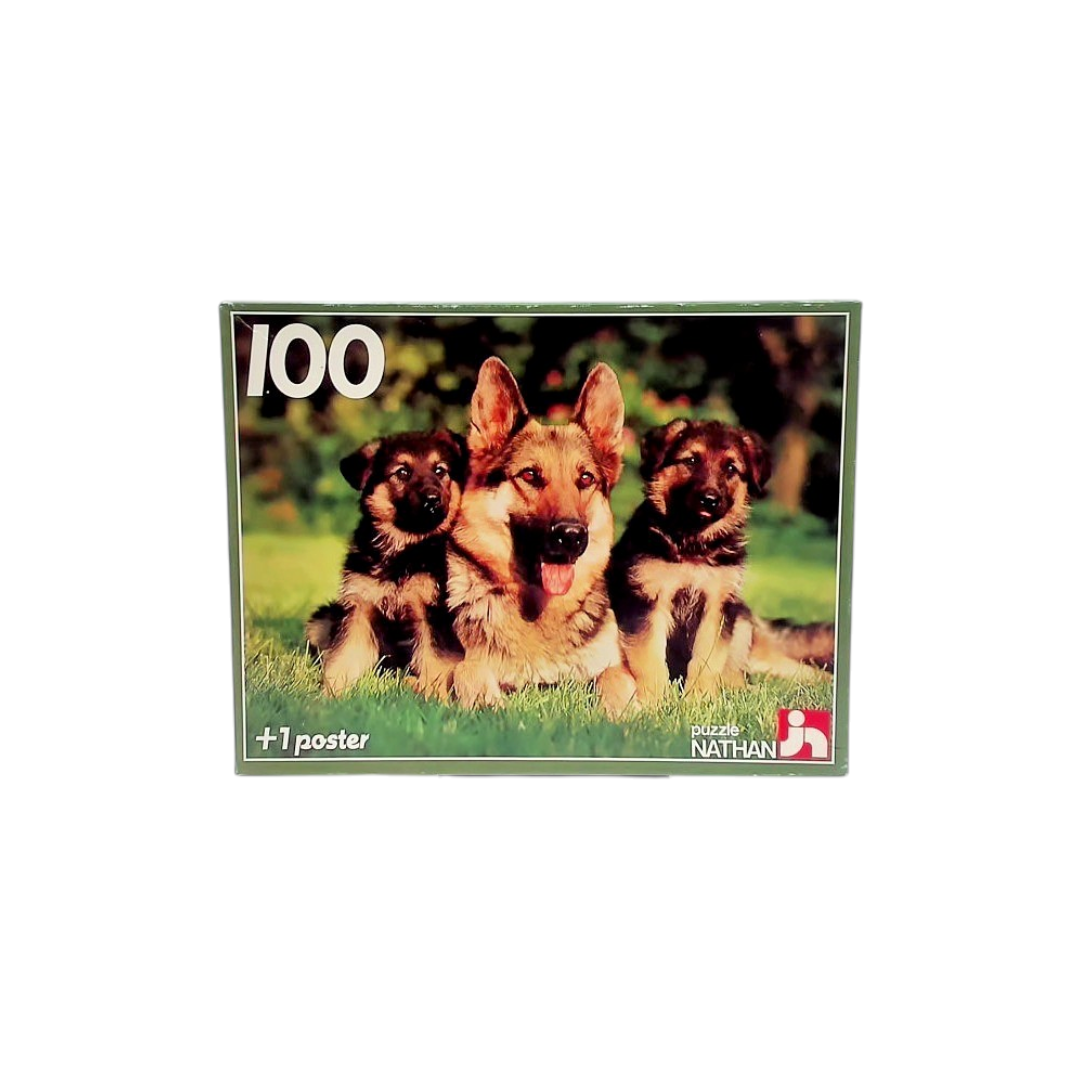 Puzzle - Bergers Allemands - 100 pièces