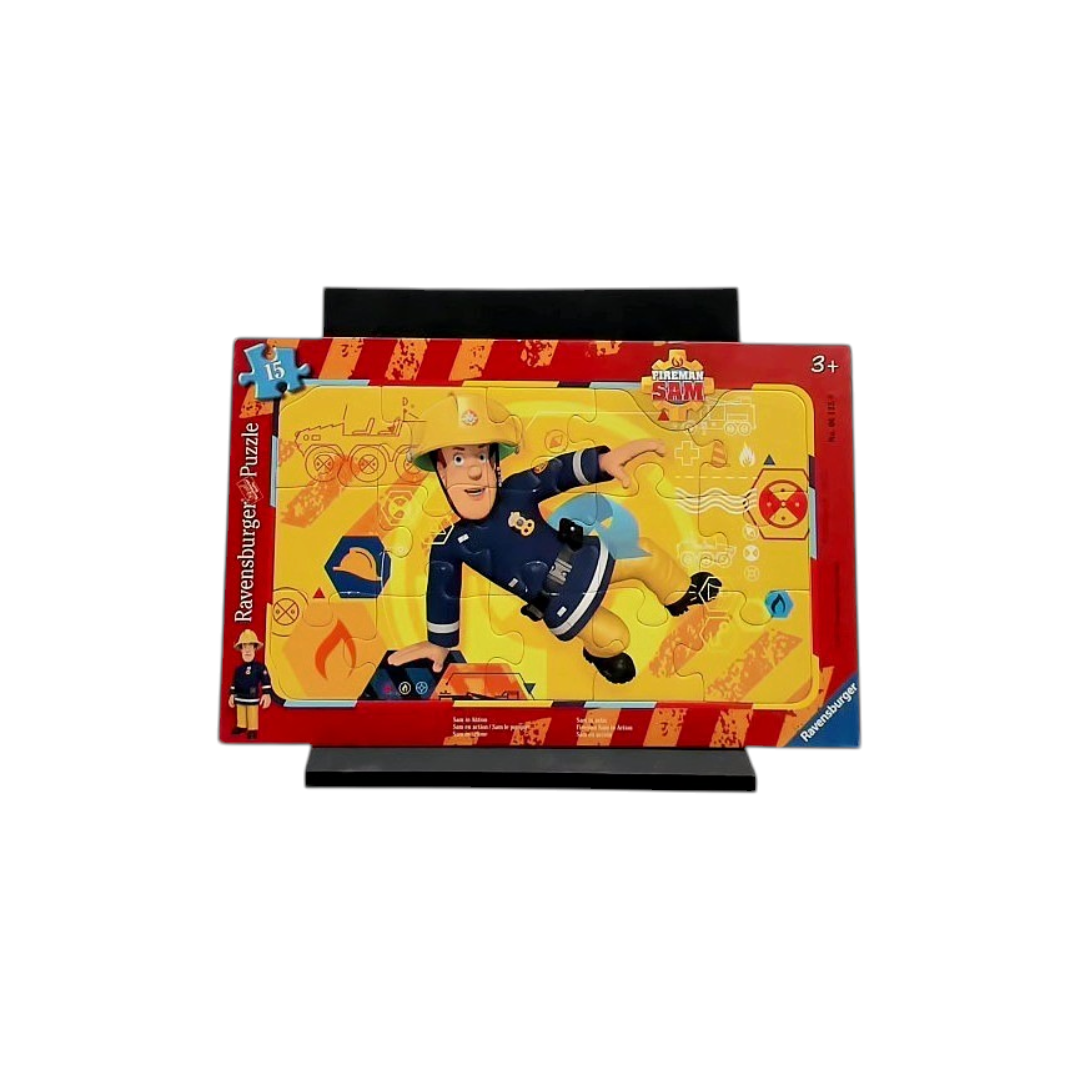 Puzzle cadre - Sam le Pompier en action - 15 pièces