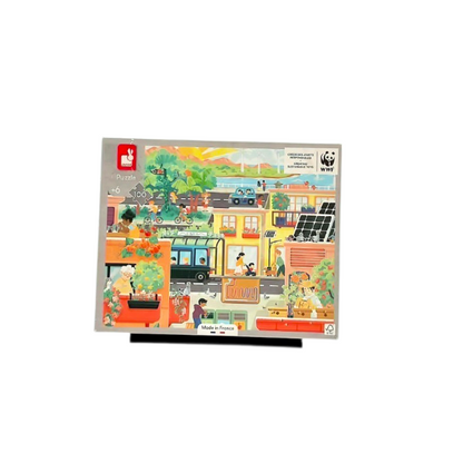 Puzzle - Ville verte - 100 pièces