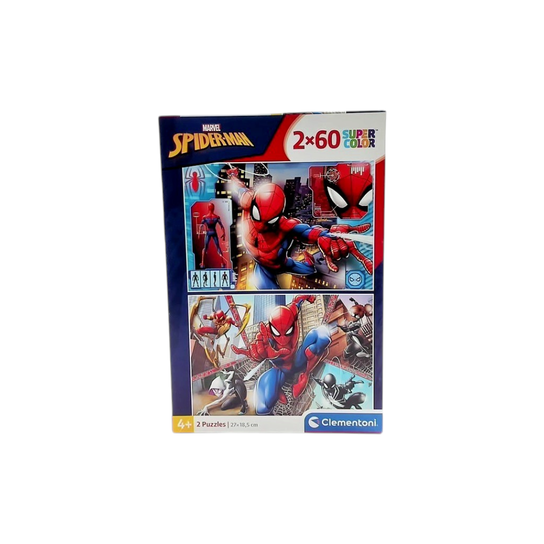 Puzzle - Spider-Man - 2x60 pièces