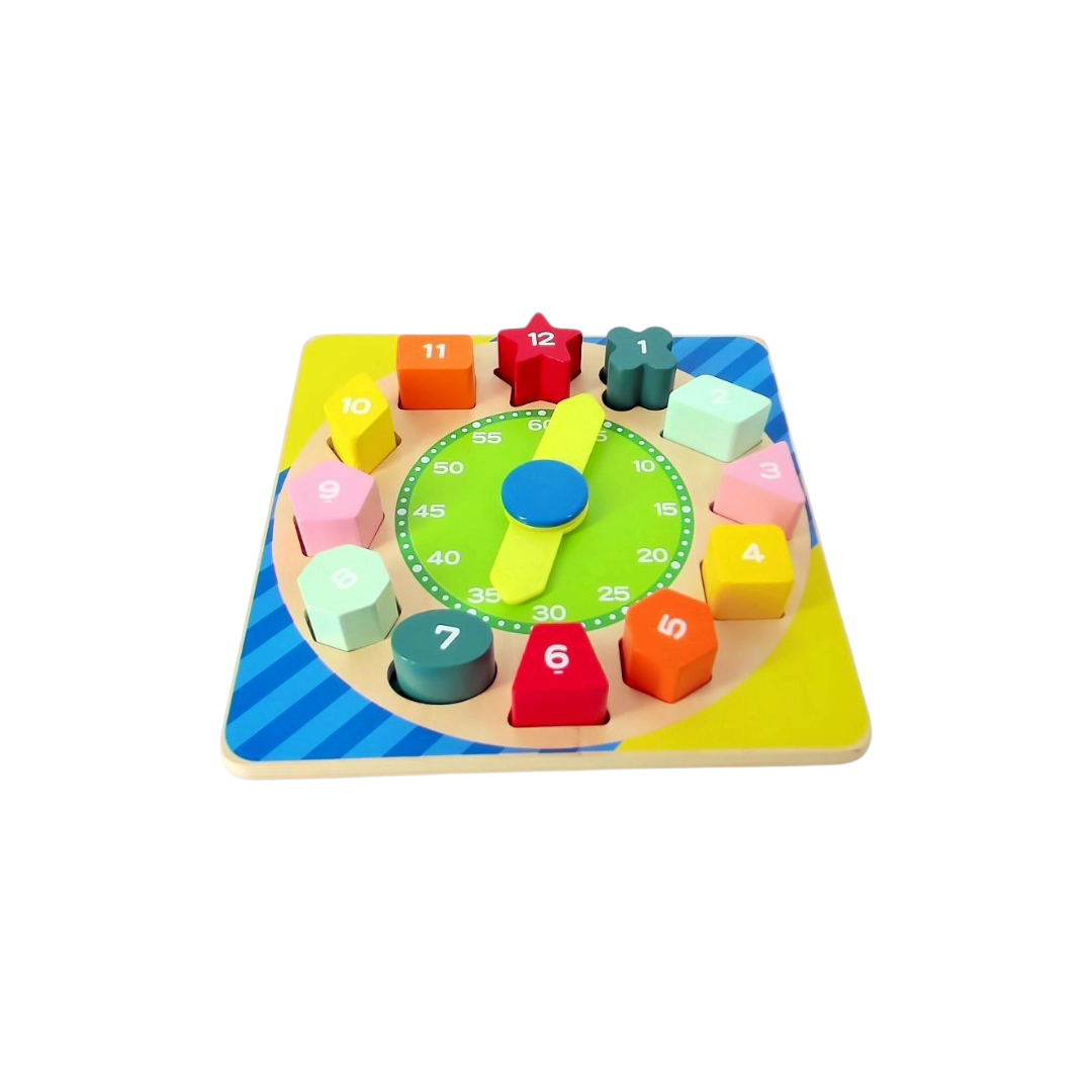 Horloge trieur de formes