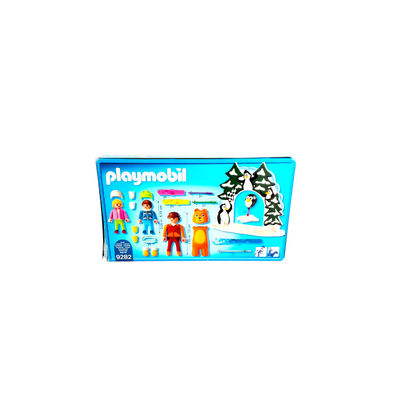 Playmobil Family Fun - Moniteur de ski avec enfants - 9282