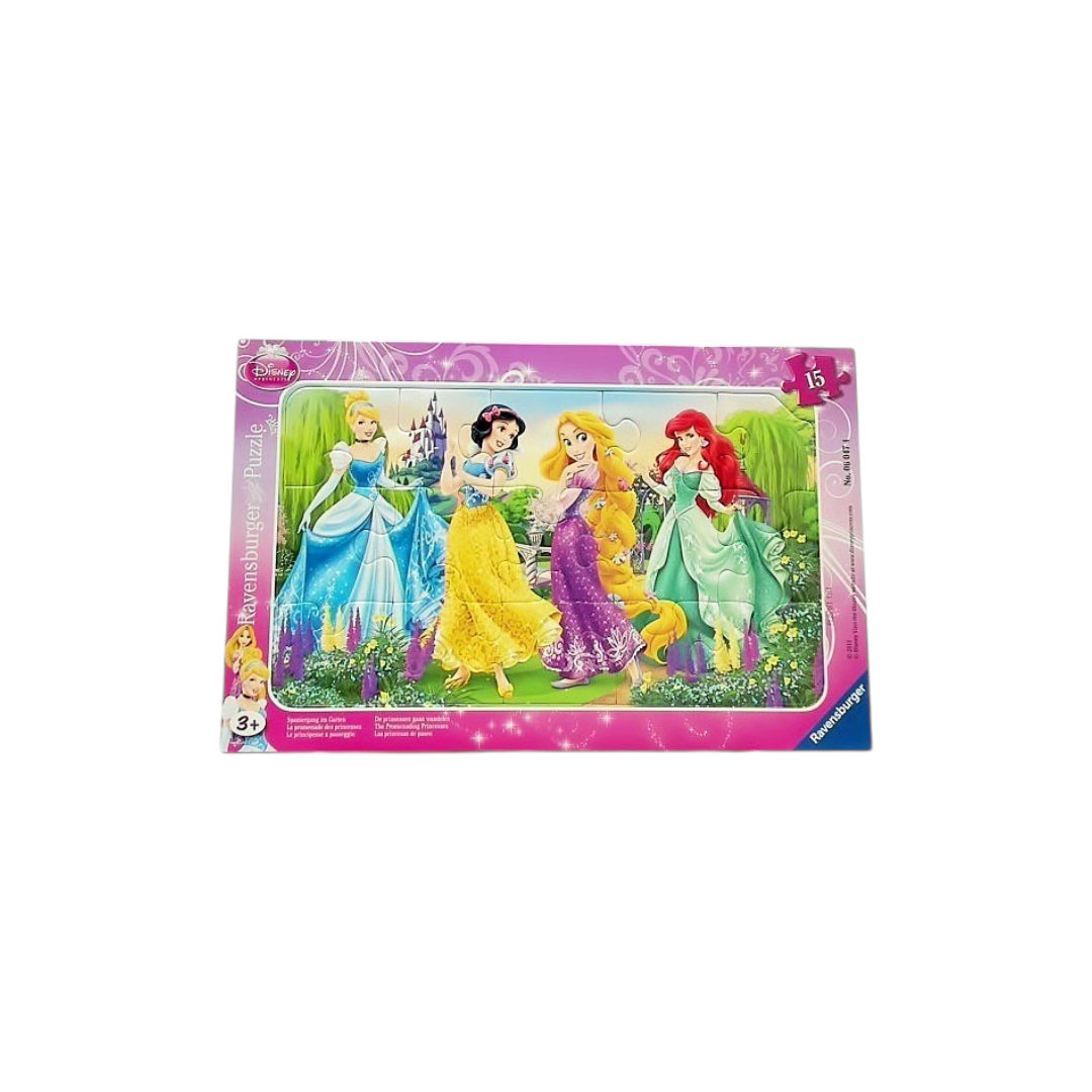 Puzzle cadre - La promenade des princesses - 15 pièces