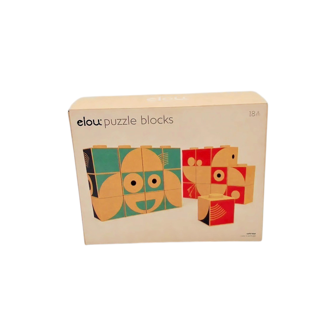 Puzzle blocks - Blocs de puzzle en liège