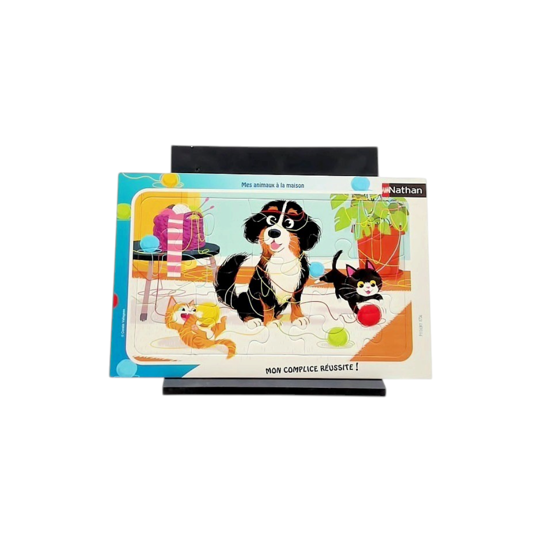 Puzzle cadre - Mes animaux à la maison - 15 pièces