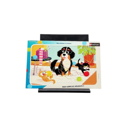Puzzle cadre - Mes animaux à la maison - 15 pièces