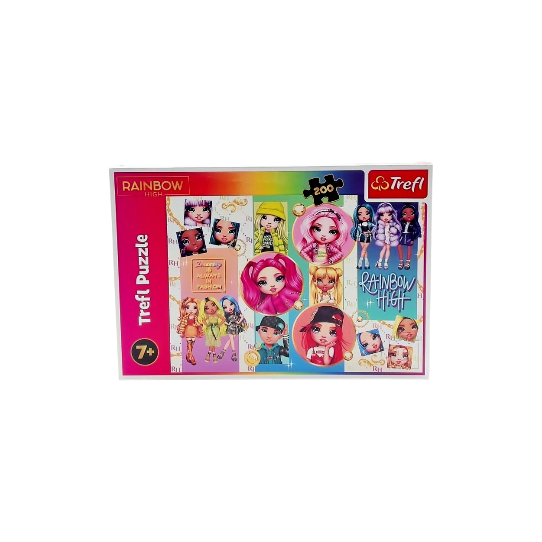 Puzzle - Amitié Rainbow High - 200 pièces