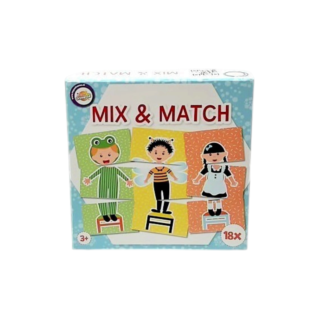 Puzzle Mix &amp; Match - 18 pièces