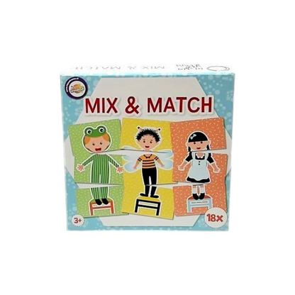 Puzzle Mix &amp; Match - 18 pièces