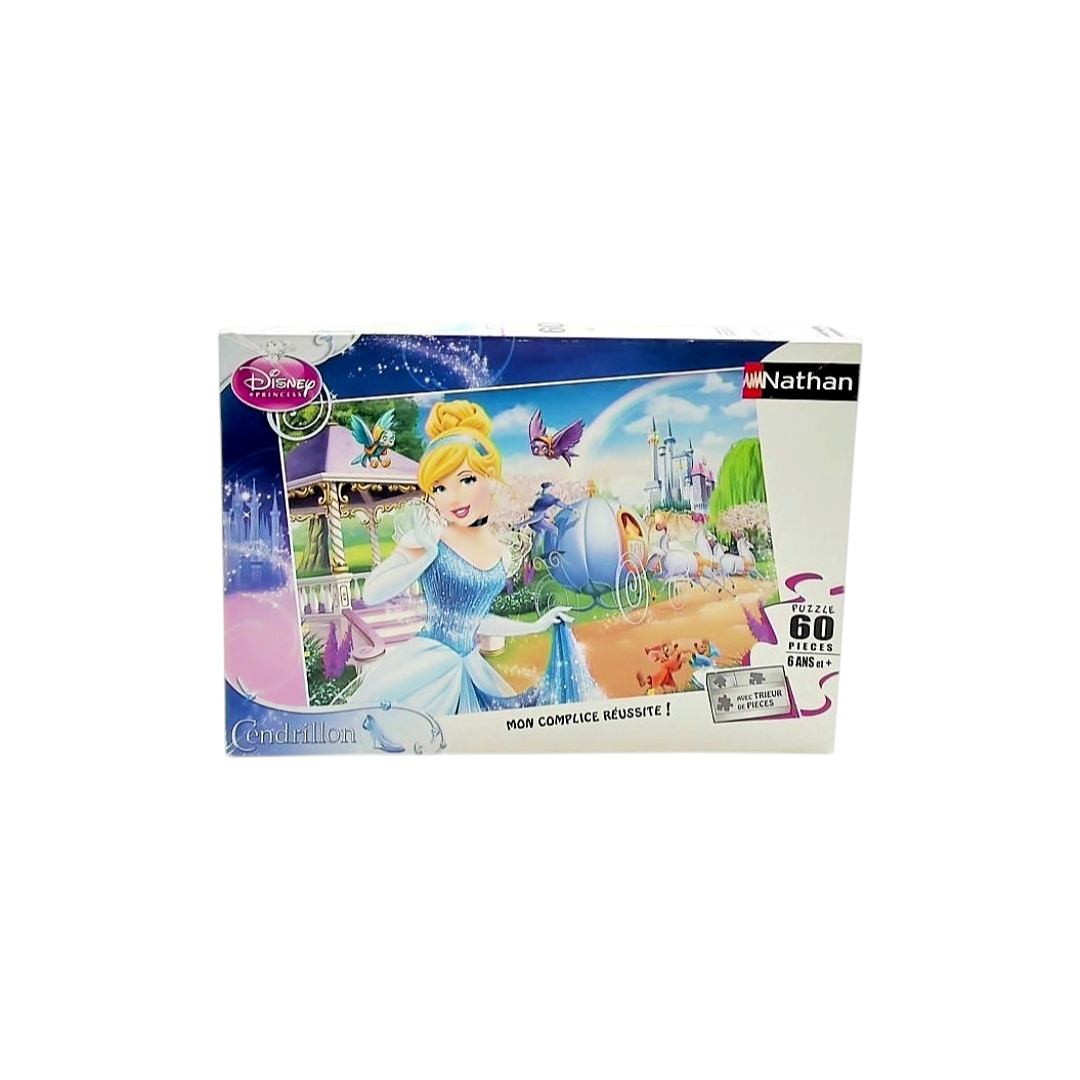 Puzzle - Cendrillon - En route pour le chateau -  60 pièces