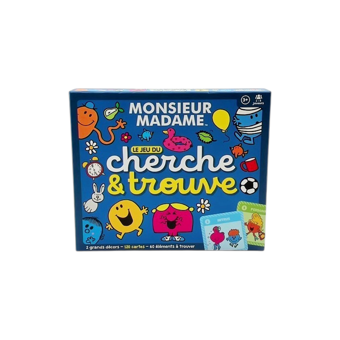 Monsieur Madame - Coffret jeu cherche et trouve