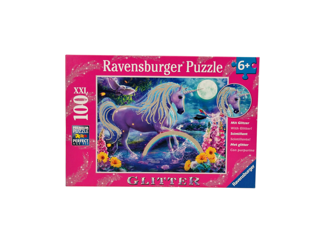 Puzzle - Licornes scintillantes - 100 pièces