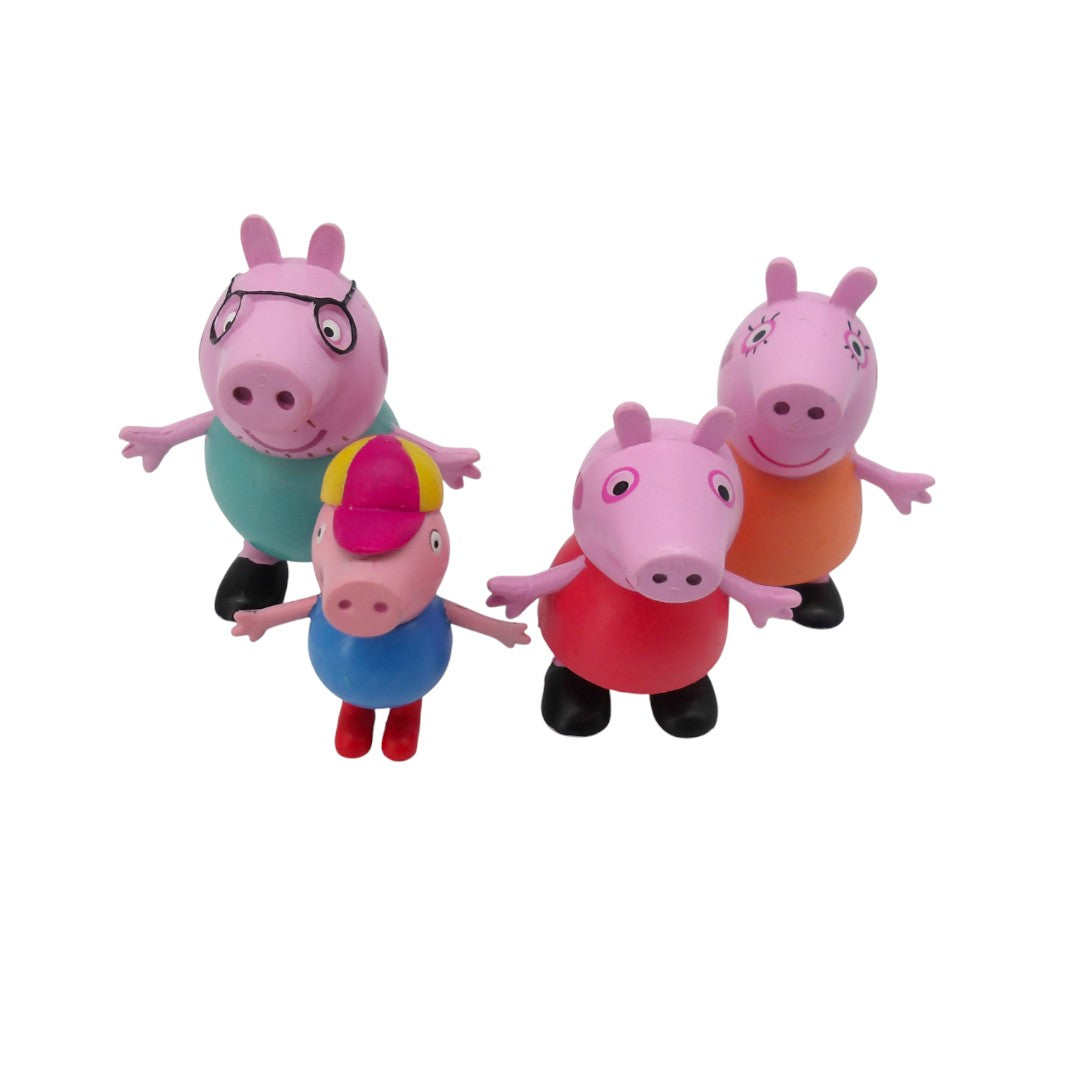 Figurines - Famille Peppa Pig - x4