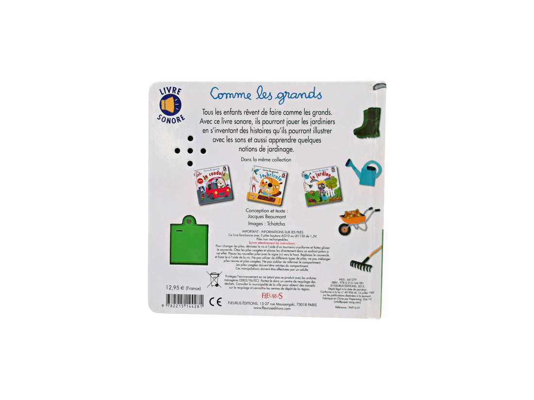 Comme les grands - Je jardine 