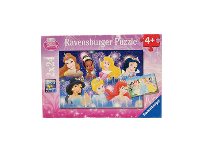 Puzzle Disney - Les princesses réunies - 2 x 24 pièces- Édition 2013