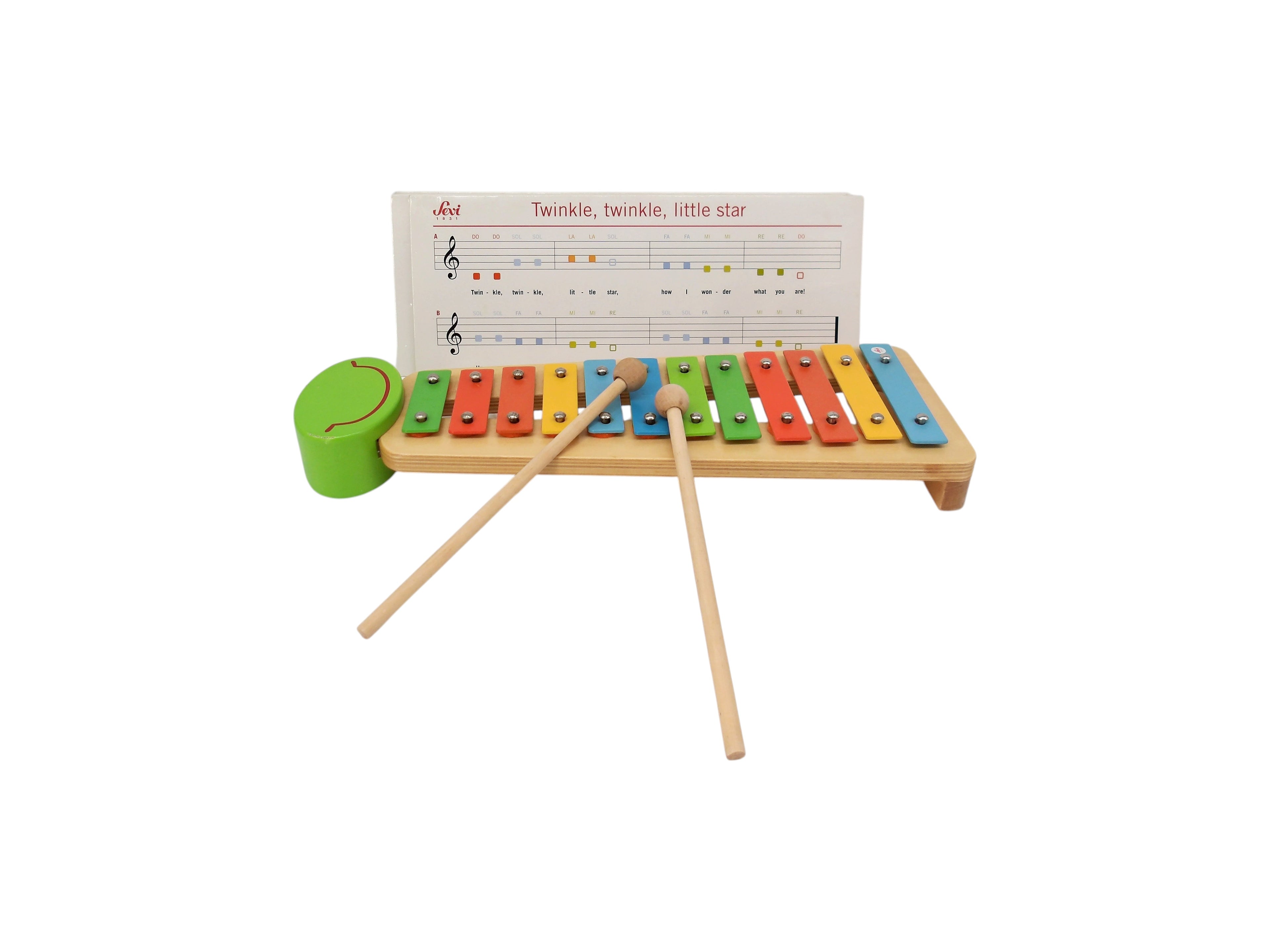 Xylophone grenouille en bois 