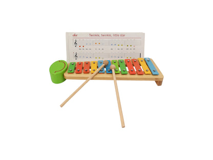 Xylophone grenouille en bois 