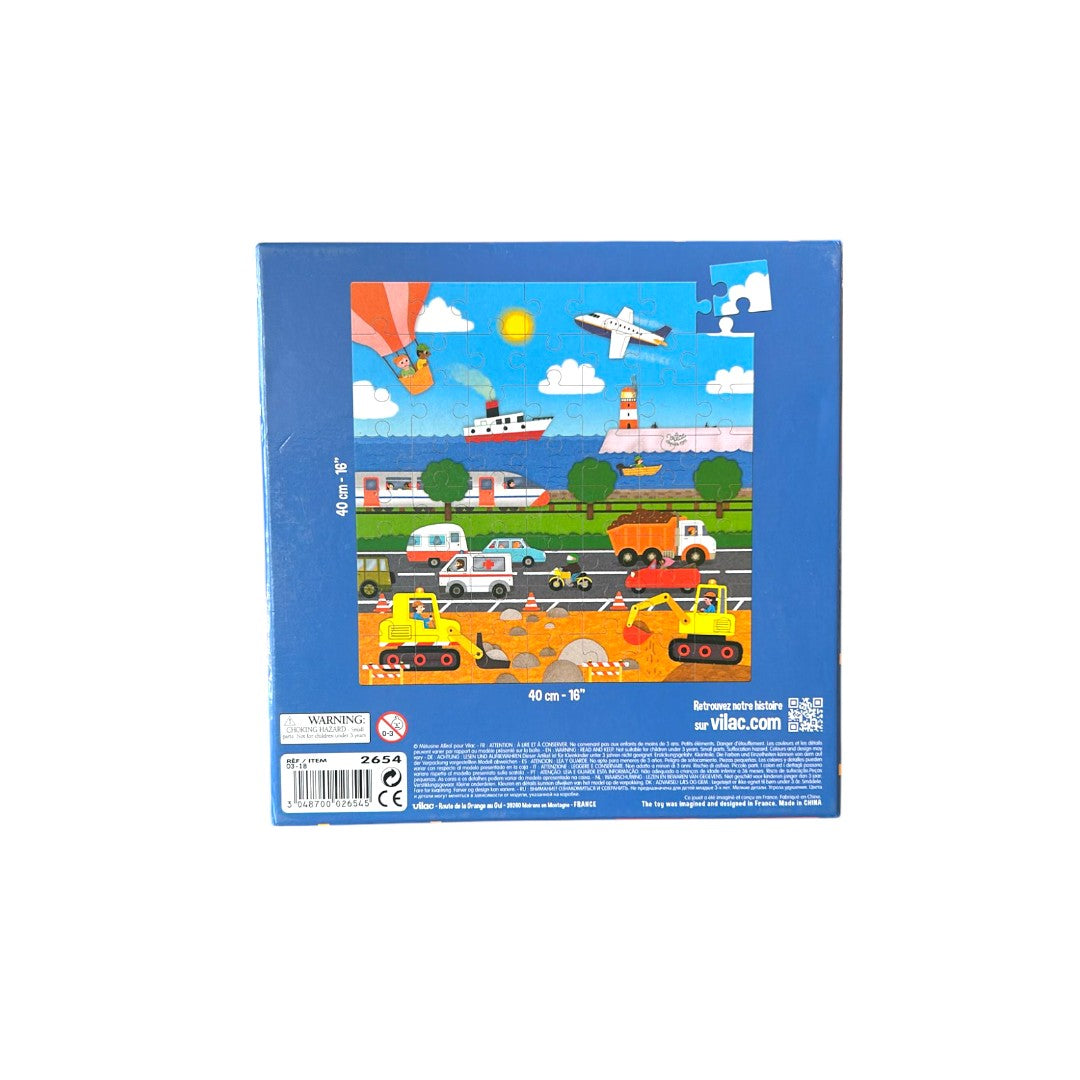 Puzzle - Transports - 56 pièces
