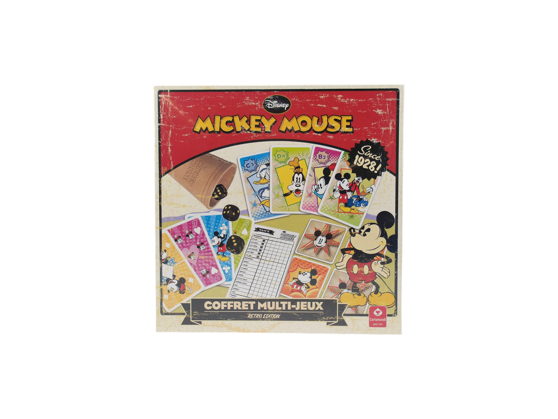 Mickey Mouse - Coffret multi jeux - Rétro édition