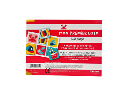 Mon premier loto à la plage- Édition 2020