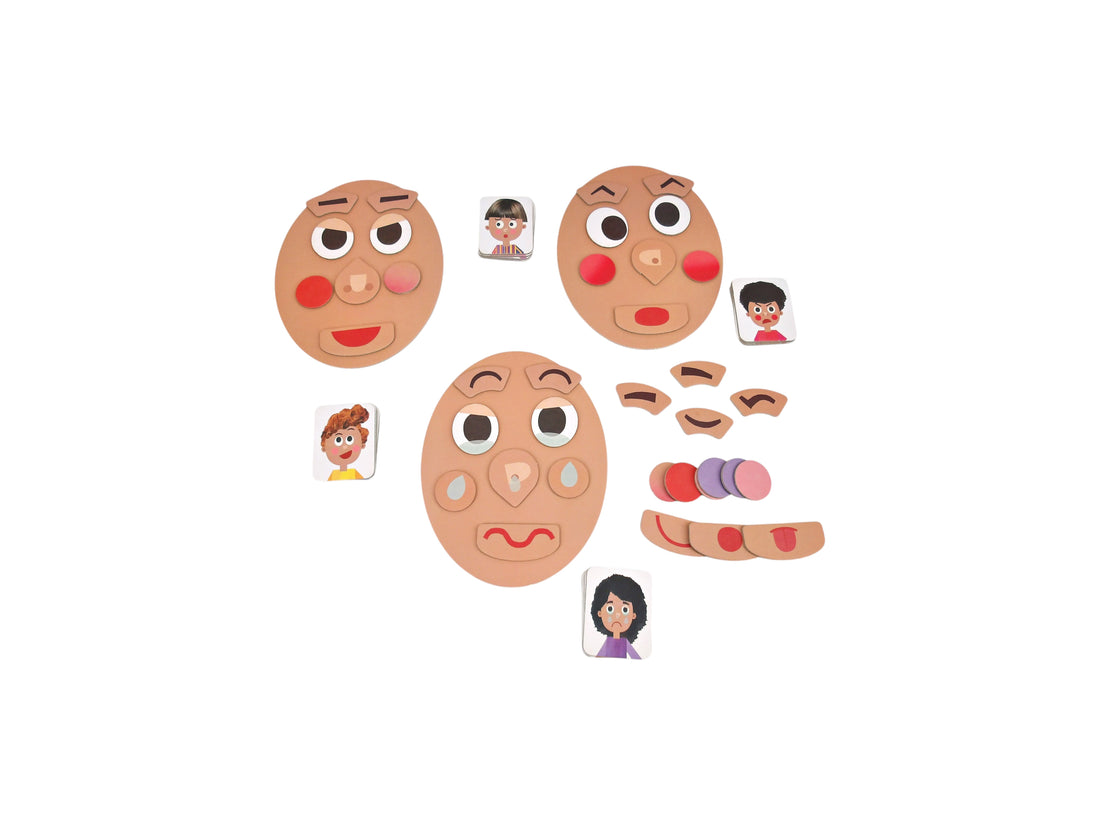 Funny Faces - Lustige Gesichter - Jeu des émotions