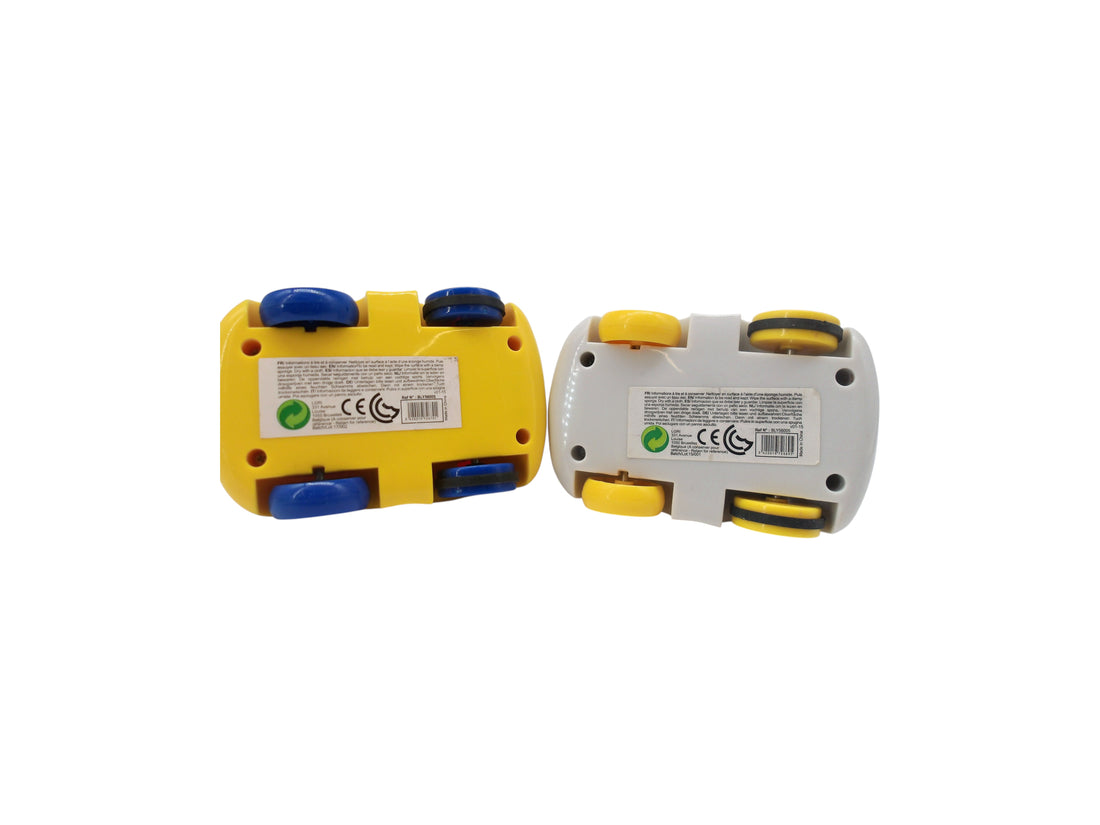 Lot de 2  véhicules Push &amp; Go - Police et pompier