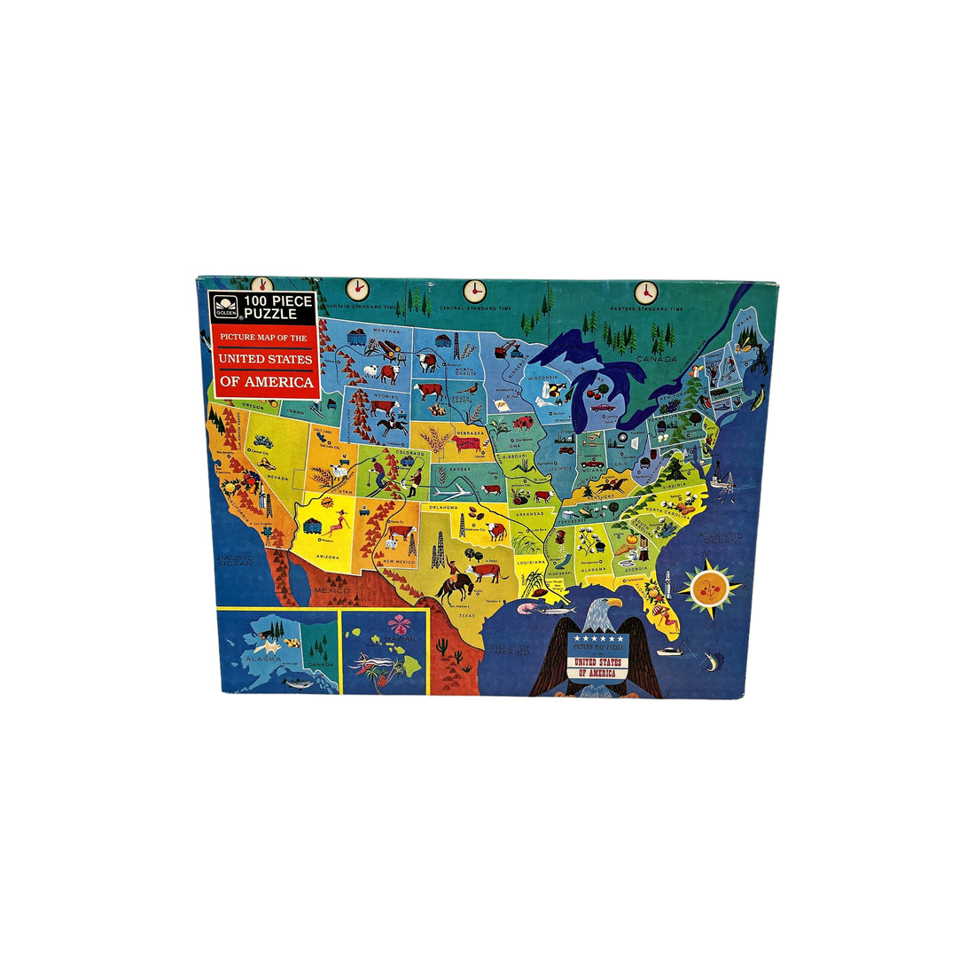 Puzzle - United States of America - 100 pièces