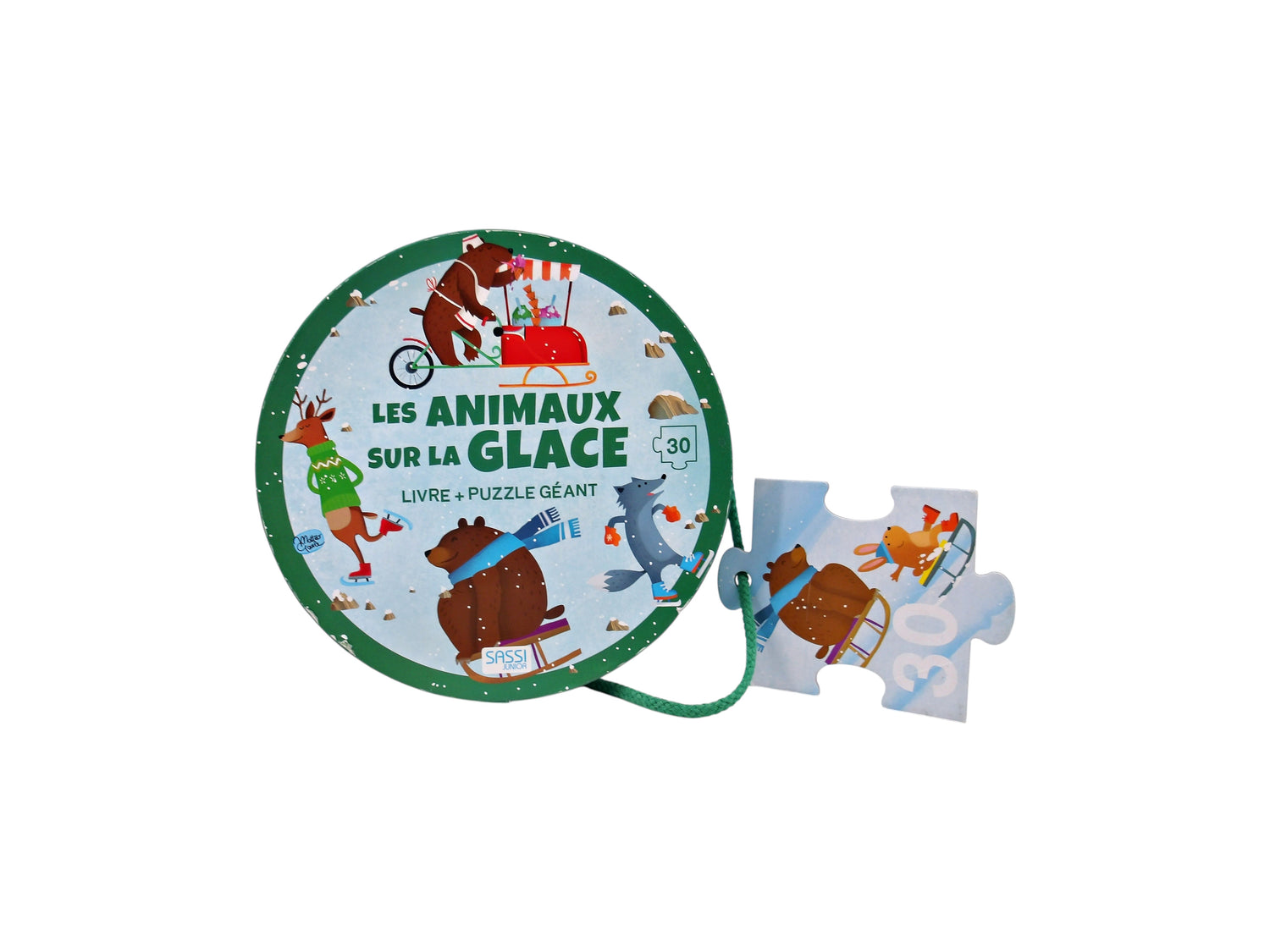 Puzzle géant - Les animaux de la glace  - 30 Pièces - Édition 2018