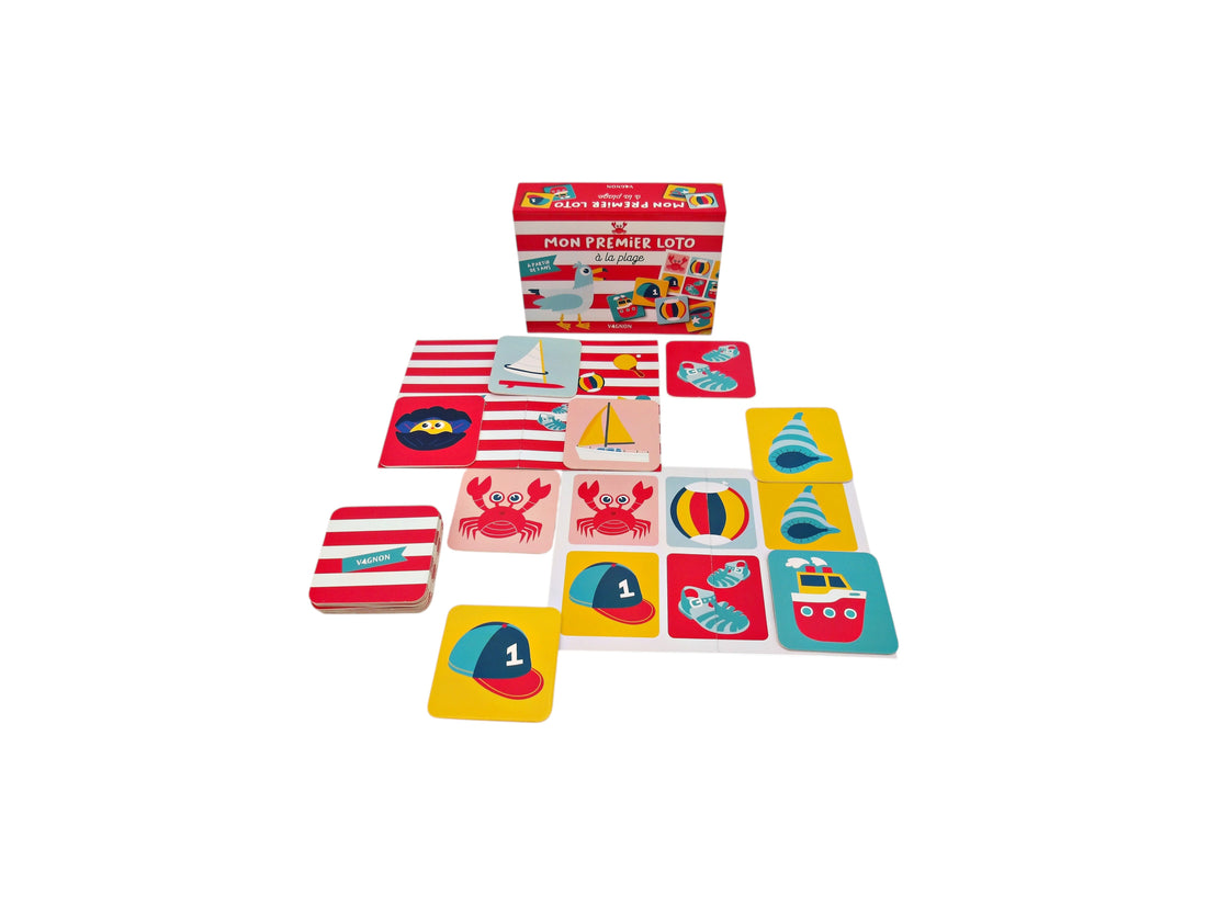 Mon premier loto à la plage- Édition 2020
