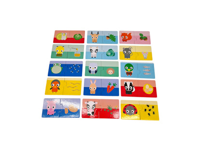 Educa puzzle - Qui mange quoi ?