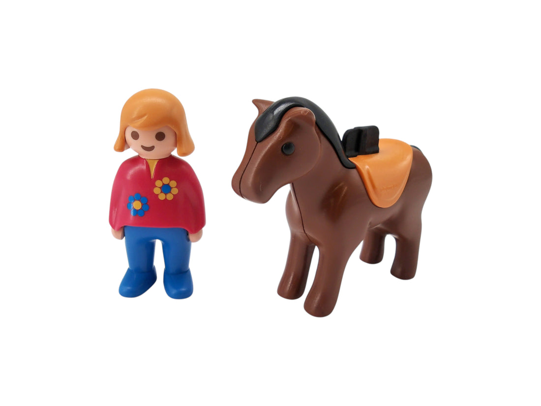 Playmobil 1.2.3 - Cavalier - 6723
