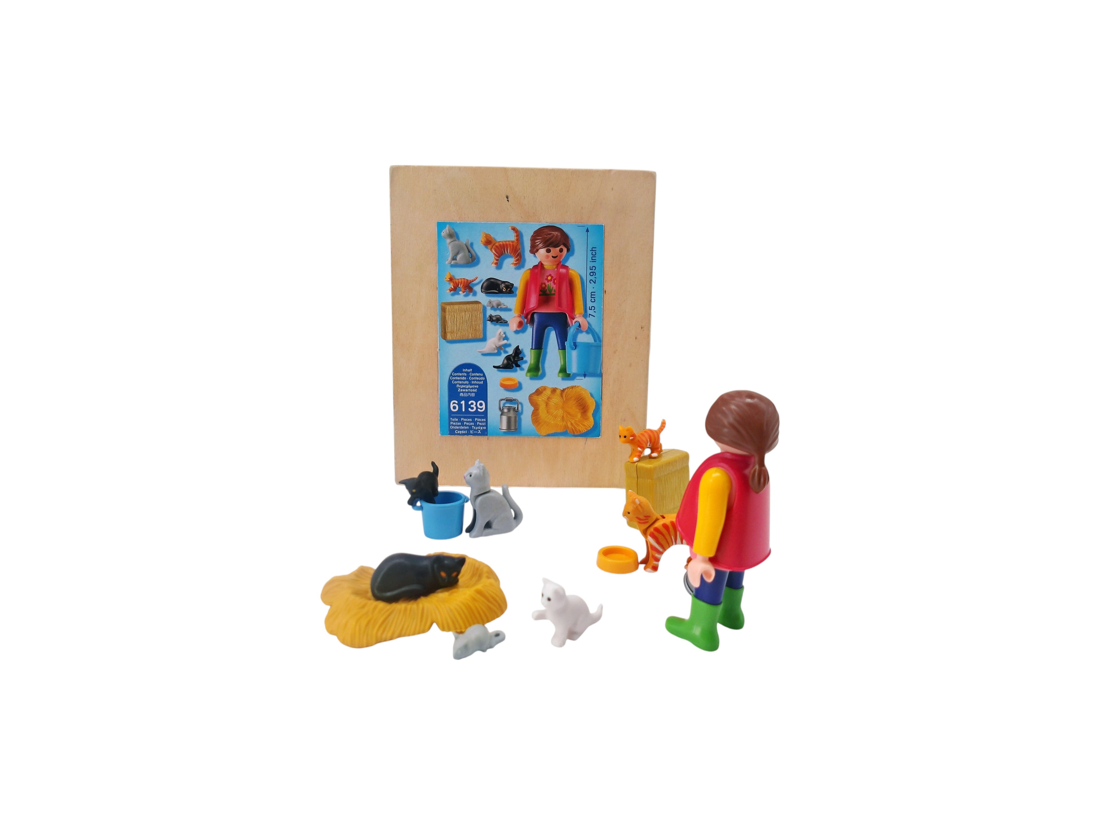 County - Soigneur avec chats - Set 6139