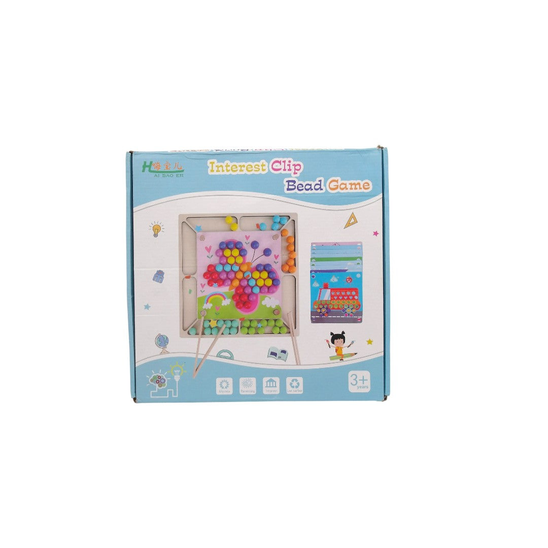 Interest clip bead game - Mosaïques perles