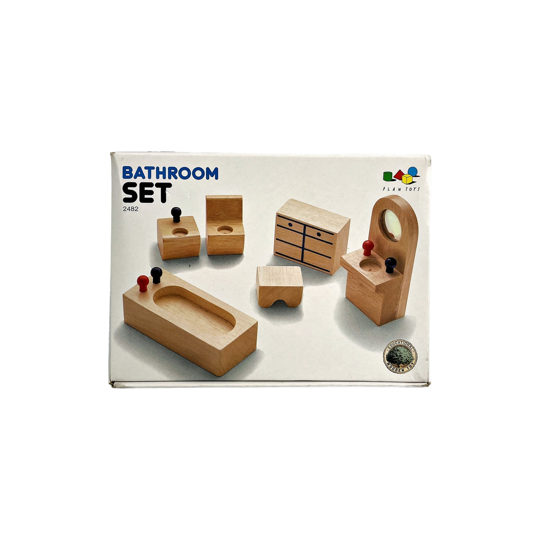 Set meubles bois salle de bain