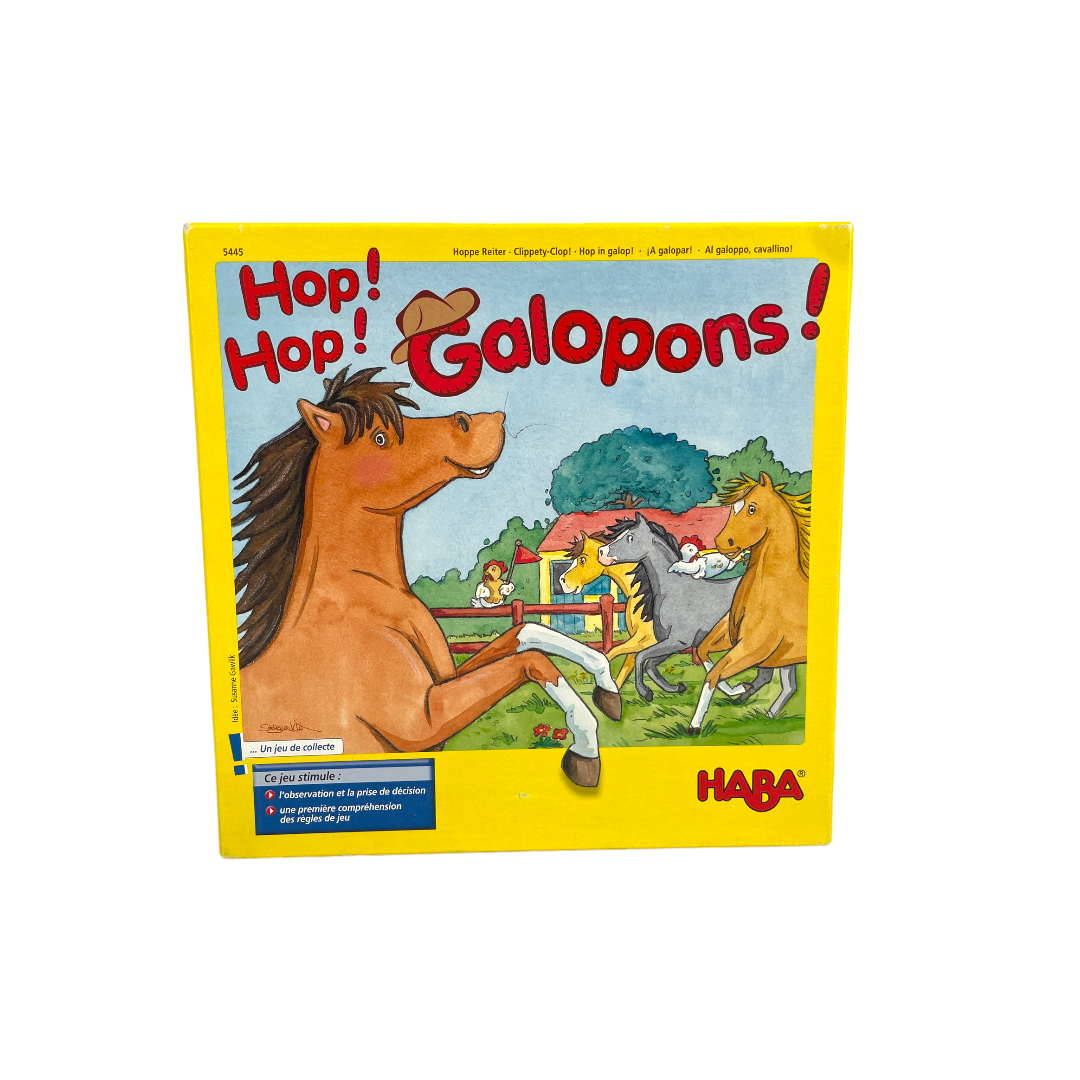 Hop ! Hop ! Galopons !