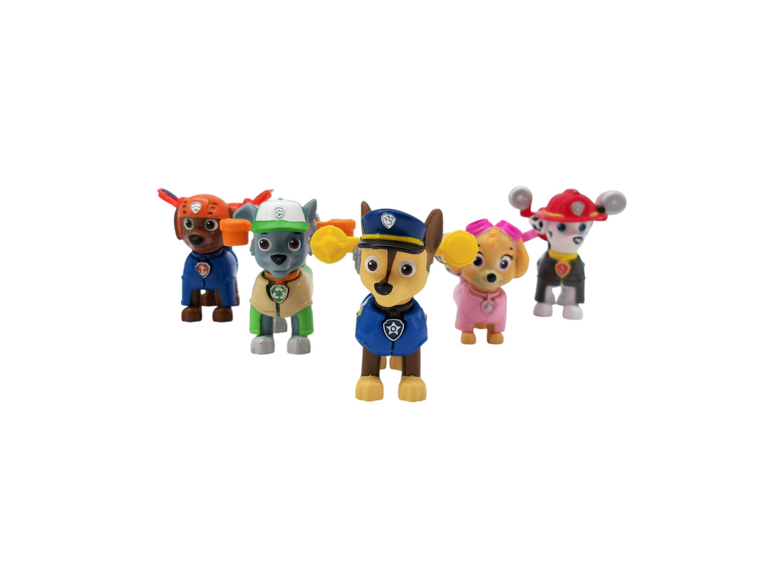 Lot de figurines Pat-Patrouille - x5