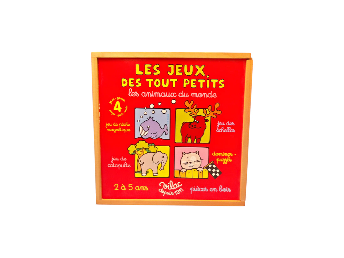 Les jeux des tout petits - Les animaux du Monde