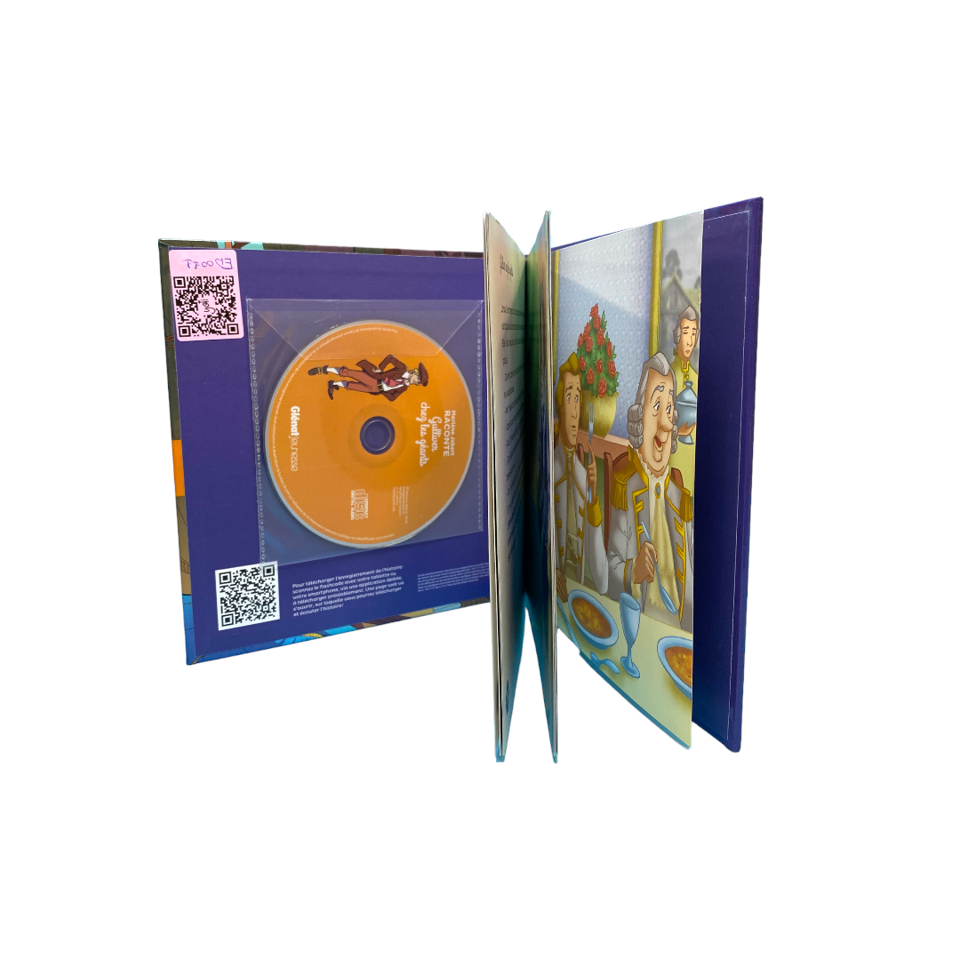 Gulliver chez les géants - Livre CD