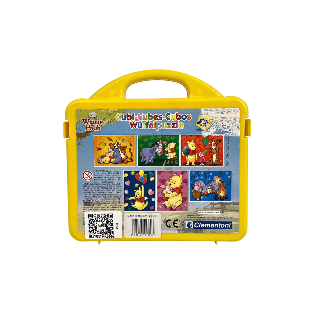 Coffret cubes 6 puzzles Winnie l&