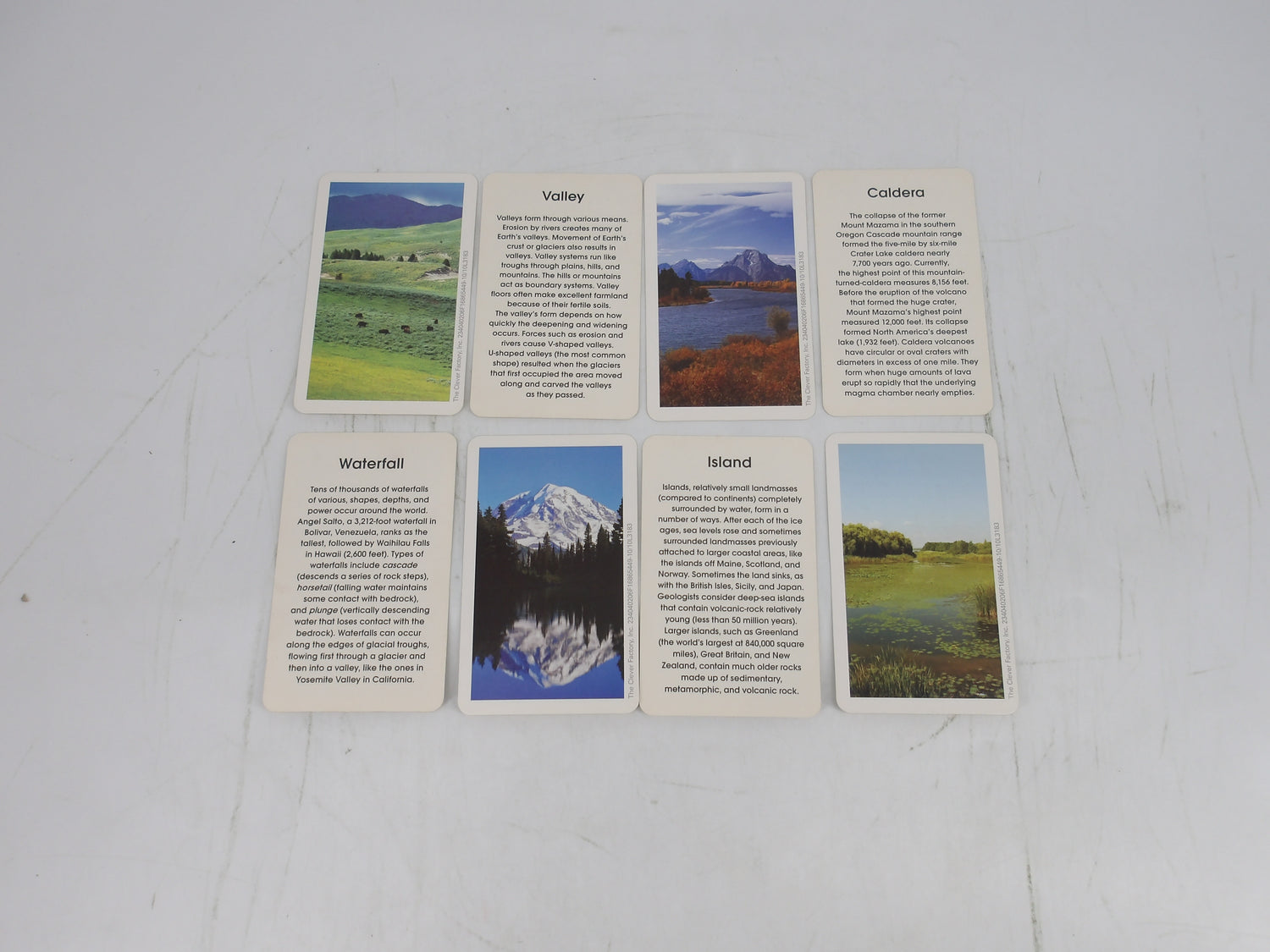 Flash Cards - Landscapes